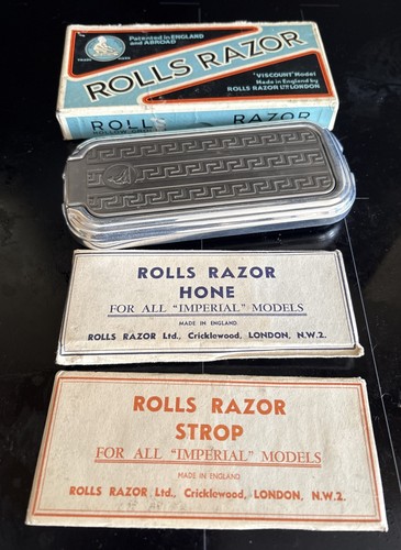 Vintage rolls razor - razor, viscount