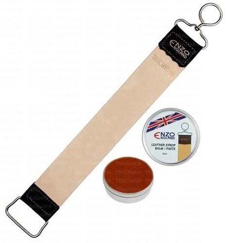 Leather strop sharpening - strop,