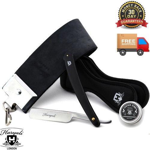 Leather razor strop - leather,