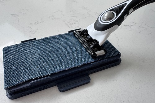 Razor blade sharpener strop - blade,