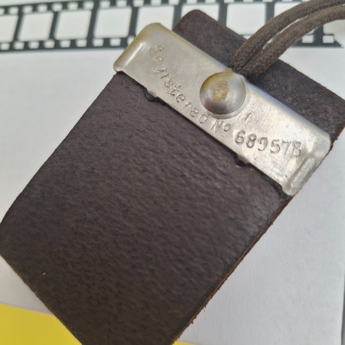 Antique leather razor strop - antique,