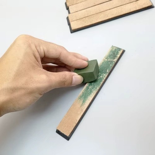 Leather strop for blade knife - leather,