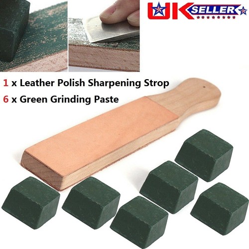 Dual sided leather - leather, strop