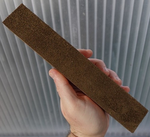 Wood leather double sided - wood,
