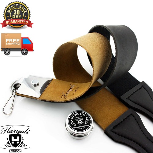 Leather razor strop double - leather,