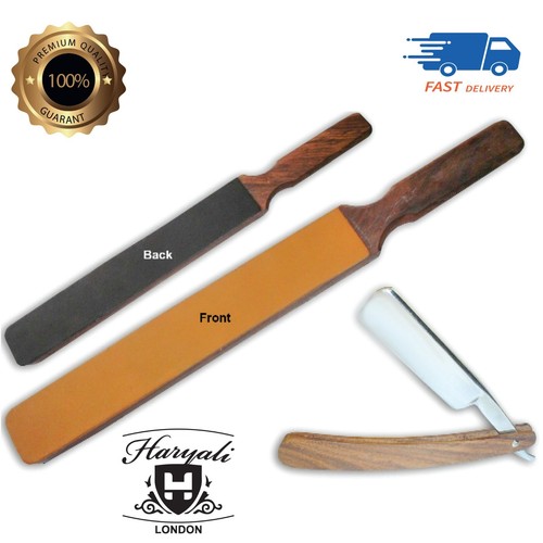 Travel leather razor strop - travel,