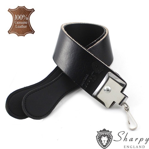 Leather sharpening strop strap - leather,