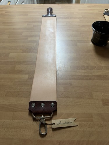 Extra wide leather - , for