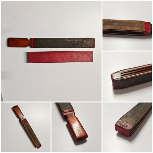 Antique vintage straight - straight, razor
